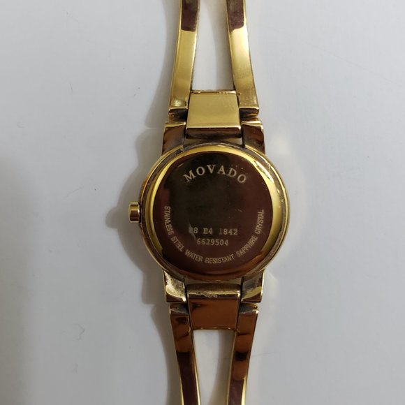 Movado Gold Tone Amarosa Ladies Watch main image 7